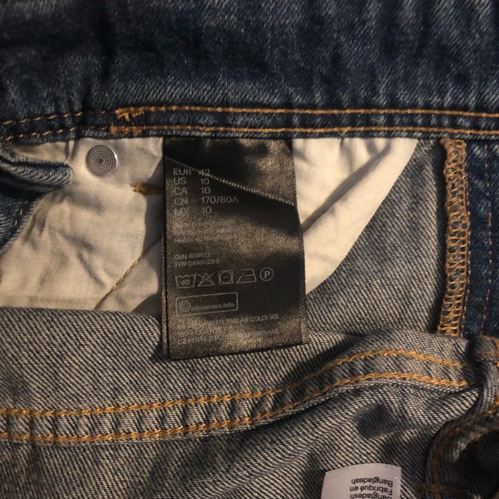 Distressed Denim Overalls - Picture 2 of 3